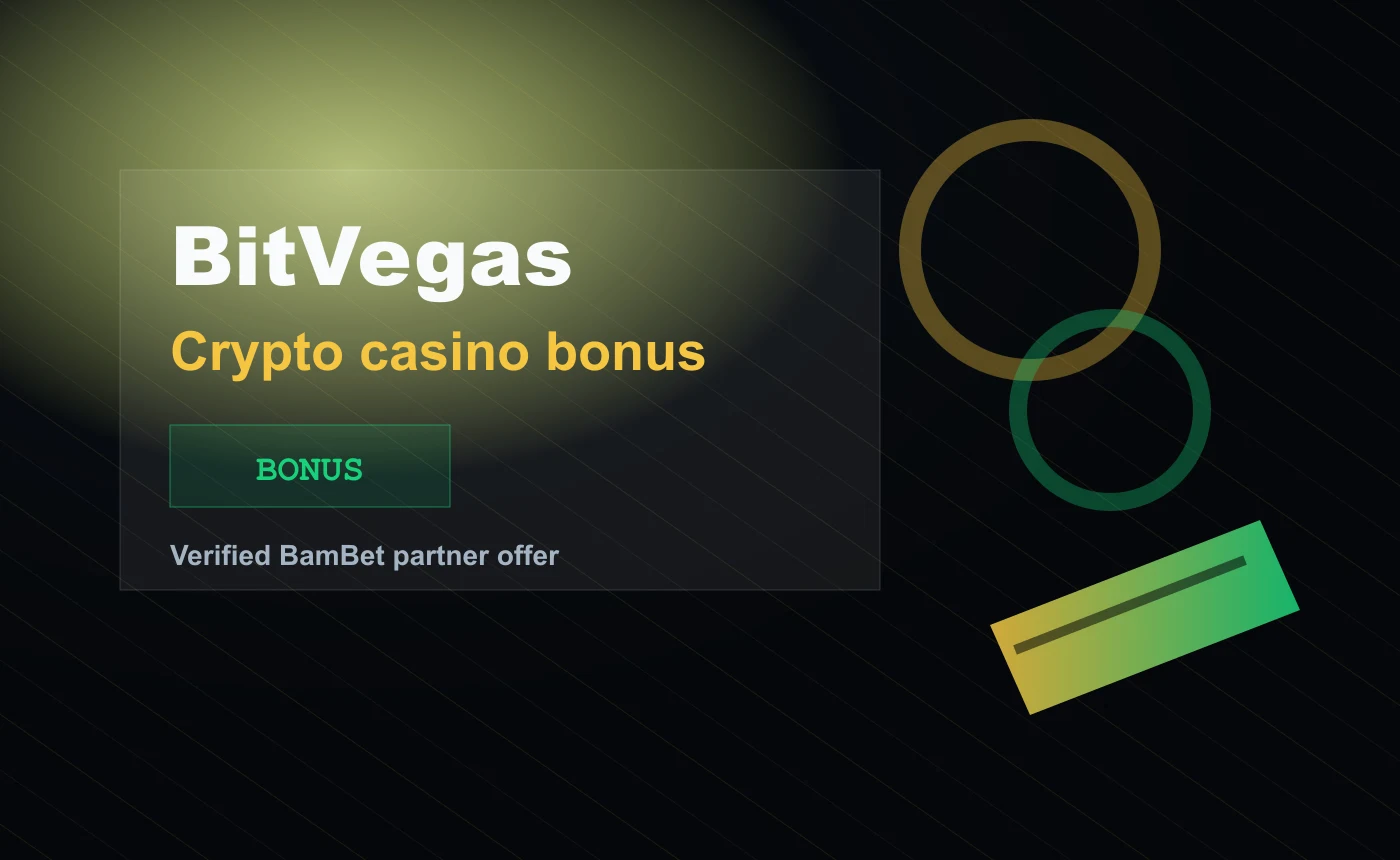 BitVegas casino bonus offer