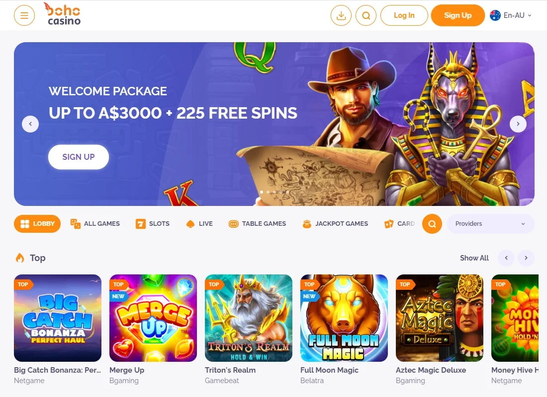 Boho casino bonus offer